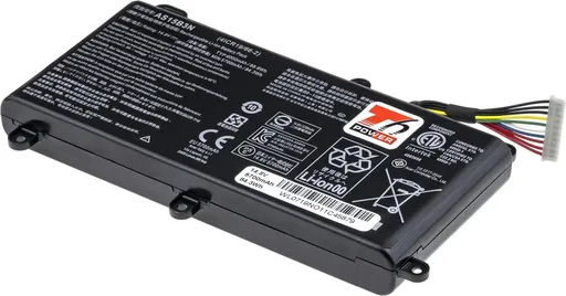Baterie T6 Power pro Acer Predator 15 G9-591, G9-592, 17 G9-791, G9-792, 6000mAh, 88Wh, 8cell