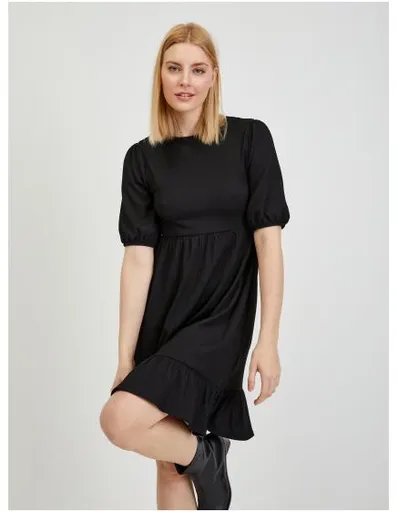 Černé dámské basic šaty