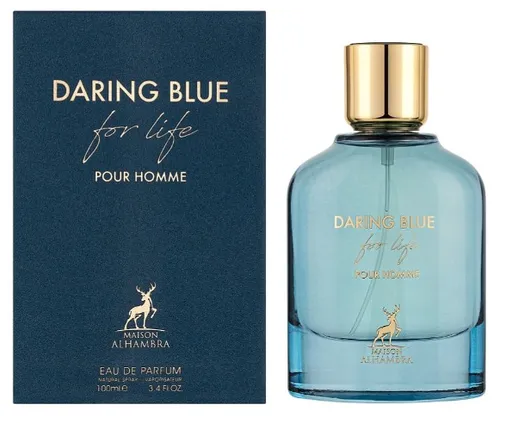 Alhambra Daring Blue For Life Pour Homme - EDP 100 ml