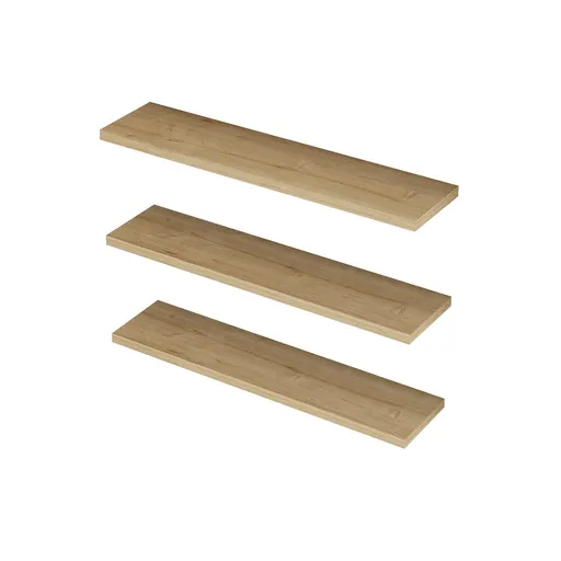 Polička Boss Sapphire Oak, 3 ks