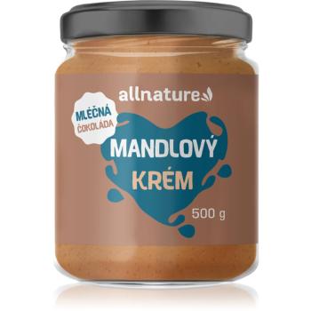 Allnature Mandlový krém s mléčnou čokoládou ořechová pomazánka s čokoládou 500 g