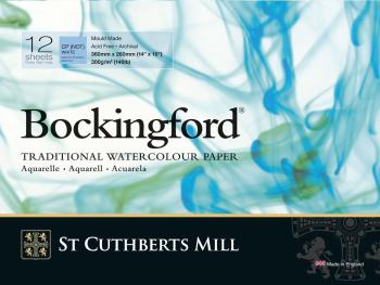 St Cuthberts Mill Bockingford C.P. Skicář 36 x 26 cm 300 g White