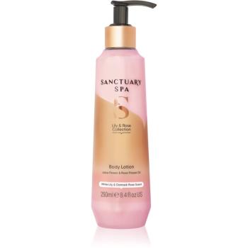 Sanctuary Spa Lily & Rose hydratační tělové mléko pro suchou pokožku 250 ml