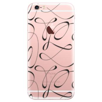 Odolné silikonové pouzdro iSaprio - Fancy - black - iPhone 6 Plus/6S Plus