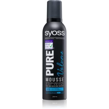 Syoss Pure Volume pěnové tužidlo pro dlouhotrvající objem 250 ml