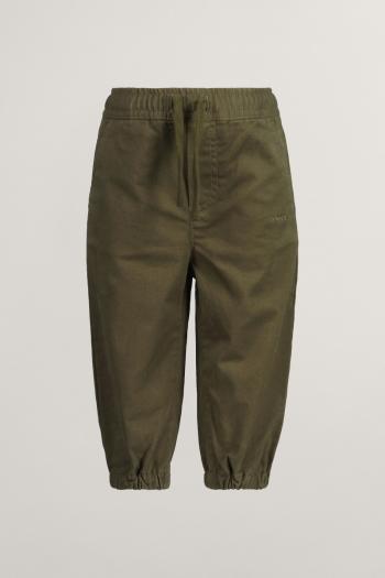 KALHOTY GANT PULL ON PANTS JUNIPER GREEN