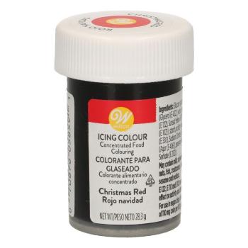 Cakesupplies Gelová barva Christmas Red - Vánoční červená 28 g