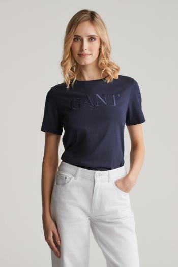 TRIČKO GANT REG TONAL GRAPHIC SS T-SHIRT EVENING BLUE