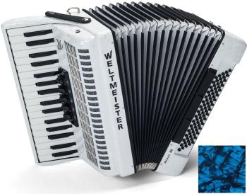 Weltmeister Achat 80 34/80/III/5/3 Billentyűs harmonika Blue