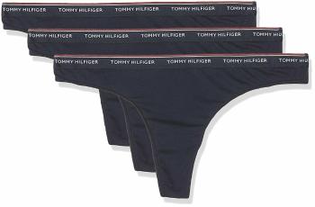 Tommy Hilfiger tmavě modré tanga 3pack - XS (416)