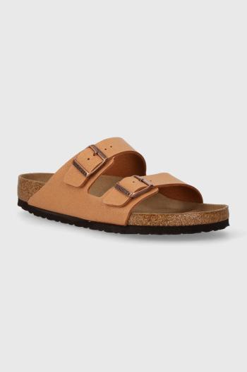 Pantofle Birkenstock Arizona pánské, oranžová barva, 1025006