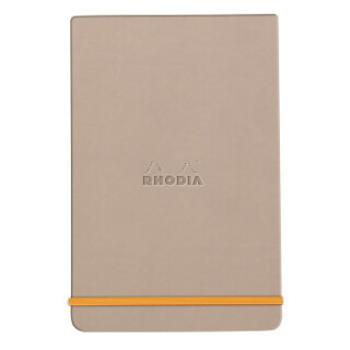 Zápisník Rhodia s pevnými deskami 9x14cm – Rose smoke