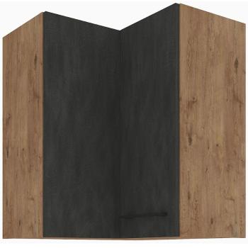 Konyhaszekrény VIGO GRAFIT MAT 60X60 GN-72 2F (90°)