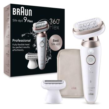 Braun Silk-épil 9 Flex 9-030 3D SensoSmart Epilátor, Fehér