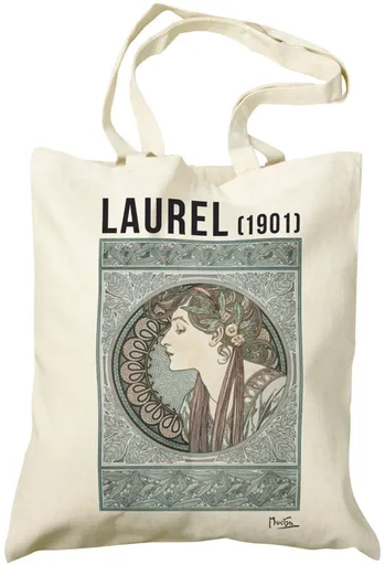 Plátěná taška Alfons Mucha - Laurel