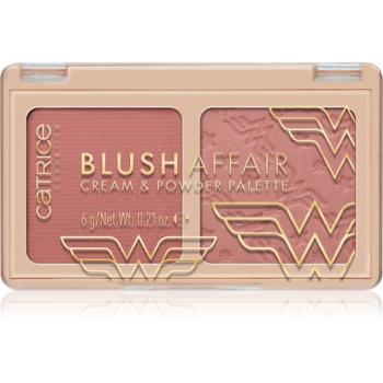 Catrice Wonder Woman duo tvářenka odstín 020 Powerfull Together 6 g