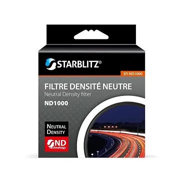 Starblitz neutrálně šedý filtr 1000x 62mm (SFIND62)