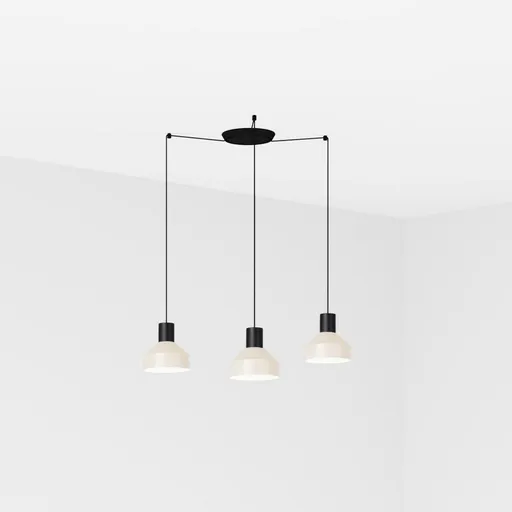 FARO KOMBO 200 závěsné svítidlo, béžová, 3L