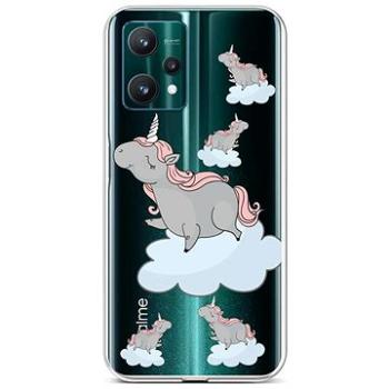 TopQ Kryt Realme 9 Pro silikon Grey Unicorns 73072 (Sun-73072)