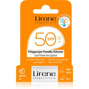 Lirene Care Protective Lipstick ochranný balzám na rty s hydratačním účinkem SPF 50 4.6 g