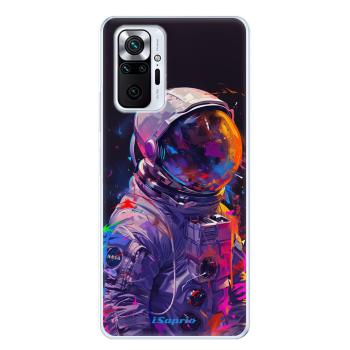 Odolné silikonové pouzdro iSaprio - Neon Astronaut - Xiaomi Redmi Note 10 Pro