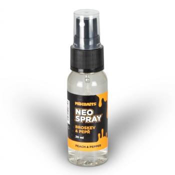 Mikbaits neo spray 30 ml - broskev & pepř