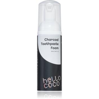 Hello Coco Activated Charcoal bělicí zubní pasta s aktivním uhlím 50 ml