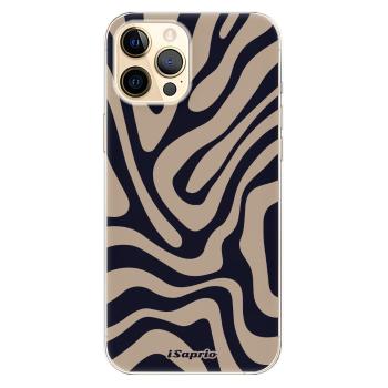 Odolné silikonové pouzdro iSaprio - Zebra Black - iPhone 12 Pro