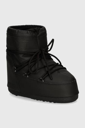 Sněhule Moon Boot MB ICON LOW RUBBER černá barva, 80D1409380 N001