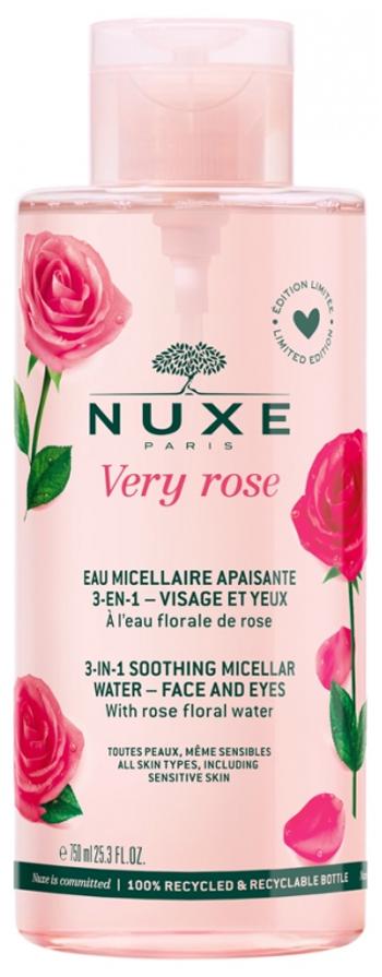 Nuxe Zklidňující micelární voda Very Rose (3-in1 Soothing Micellar Water) 750 ml