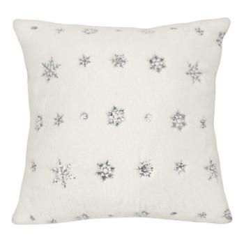 Domarex Dekorativní polštárek Silver Snowflakes, 45 x 45 cm