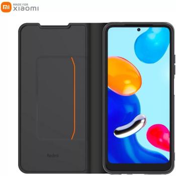 Mobiltelefon tok OEM Made for Xiaomi Book Xiaomi Redmi Note 11/11s fekete tok