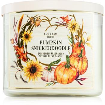 Bath & Body Works Pumpkin Snickerdoodle vonná svíčka 411 g