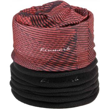 Finmark MULTIFUNCTIONAL SCARF Multifunkční šátek, černá, velikost