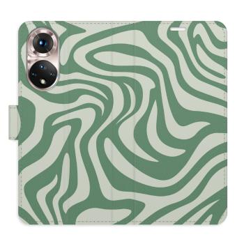 Flipové pouzdro iSaprio - Zebra Green 02 - Honor 50 / Nova 9