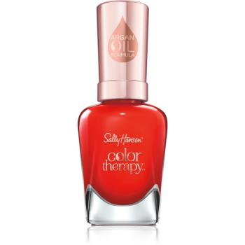 Sally Hansen Color Therapy pečující lak na nehty odstín 340 Red-iance 14.7 ml