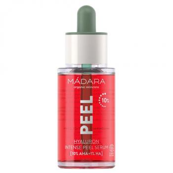 MÁDARA Hyaluronové intenzivní peelingové sérum s AHA kyselinami Peel (Hyaluron Intense Peel Serum) 30 ml