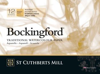 St Cuthberts Mill Bockingford Rough Skicář 29,7 x 21 cm 300 g White