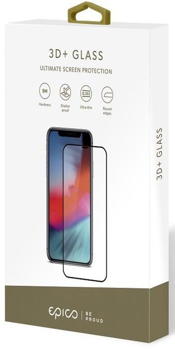 Üvegfólia Epico Glass iPhone X / XS 3D+ üvegfólia - fekete
