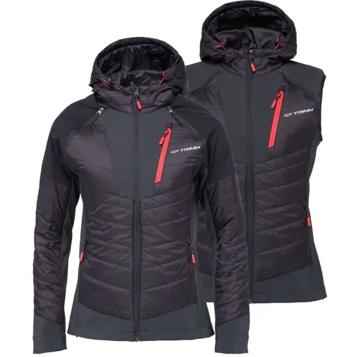 TRIMM CONTRA Dámská bunda, černá, velikost