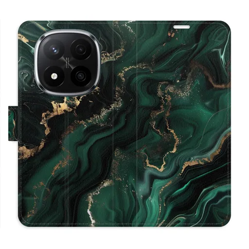 Flipové pouzdro iSaprio - Emerald 02 - Xiaomi Redmi Note 14 Pro 5G/14 Pro+ 5G