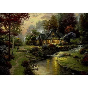 Schmidt Puzzle Dům v zátočině 1000 dílků (4001504584641)