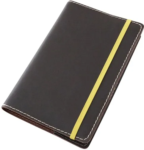 Kožený obal na diář Moleskine L 21 x 13 cm - kůže hnědá hladká