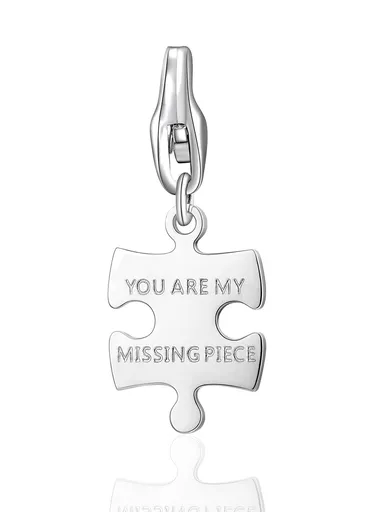 S'Agapõ Ocelový přívěsek Puzzle Happy SHA389