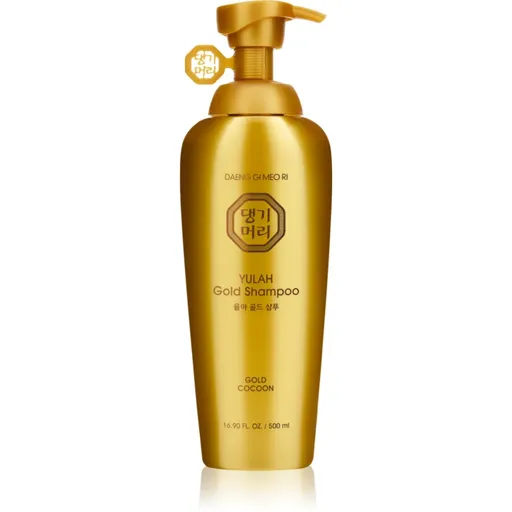 DAENG GI MEO RI Yula Gold Shampoo intenzivně vyživující šampon pro posílení a lesk vlasů 500 ml