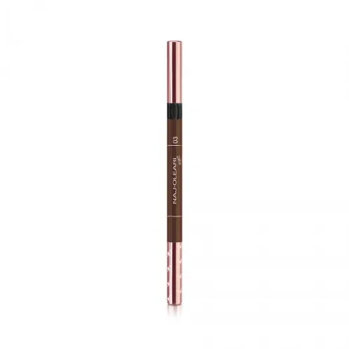 Naj-Oleari 3 in 1 Perfect Brow tužka a řasenka na obočí 3v1 - 03 brunettes 0,15 g + 1 ml