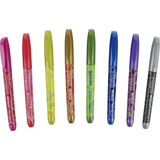 Alltoys Metalické fixy Scentos 8 ks