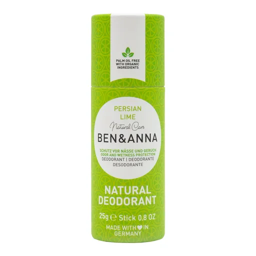 Ben & Anna Natural deodorant Persian Lime travel size 25 g