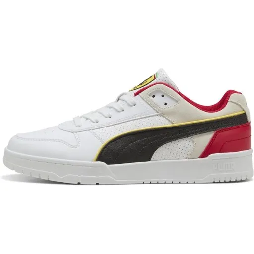 Puma FERRARI RBD GAME LOW Pánské vycházkové boty, bílá, velikost 42.5