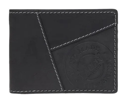 Pánská kožená peněženka Lagen 51148 Black